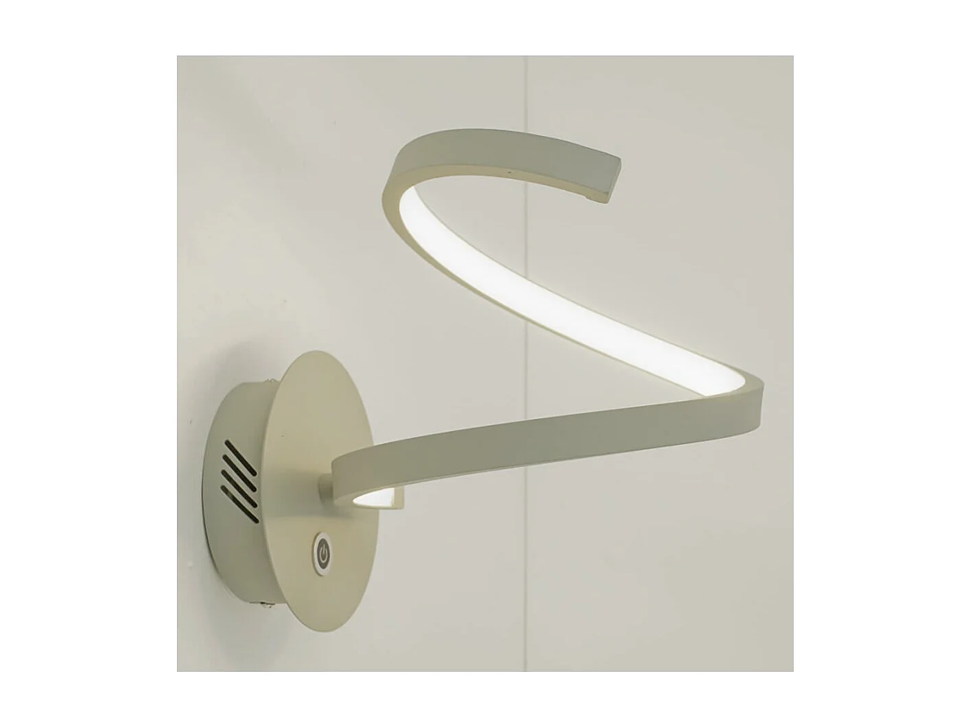 Applique LED blanche spirale - Looper