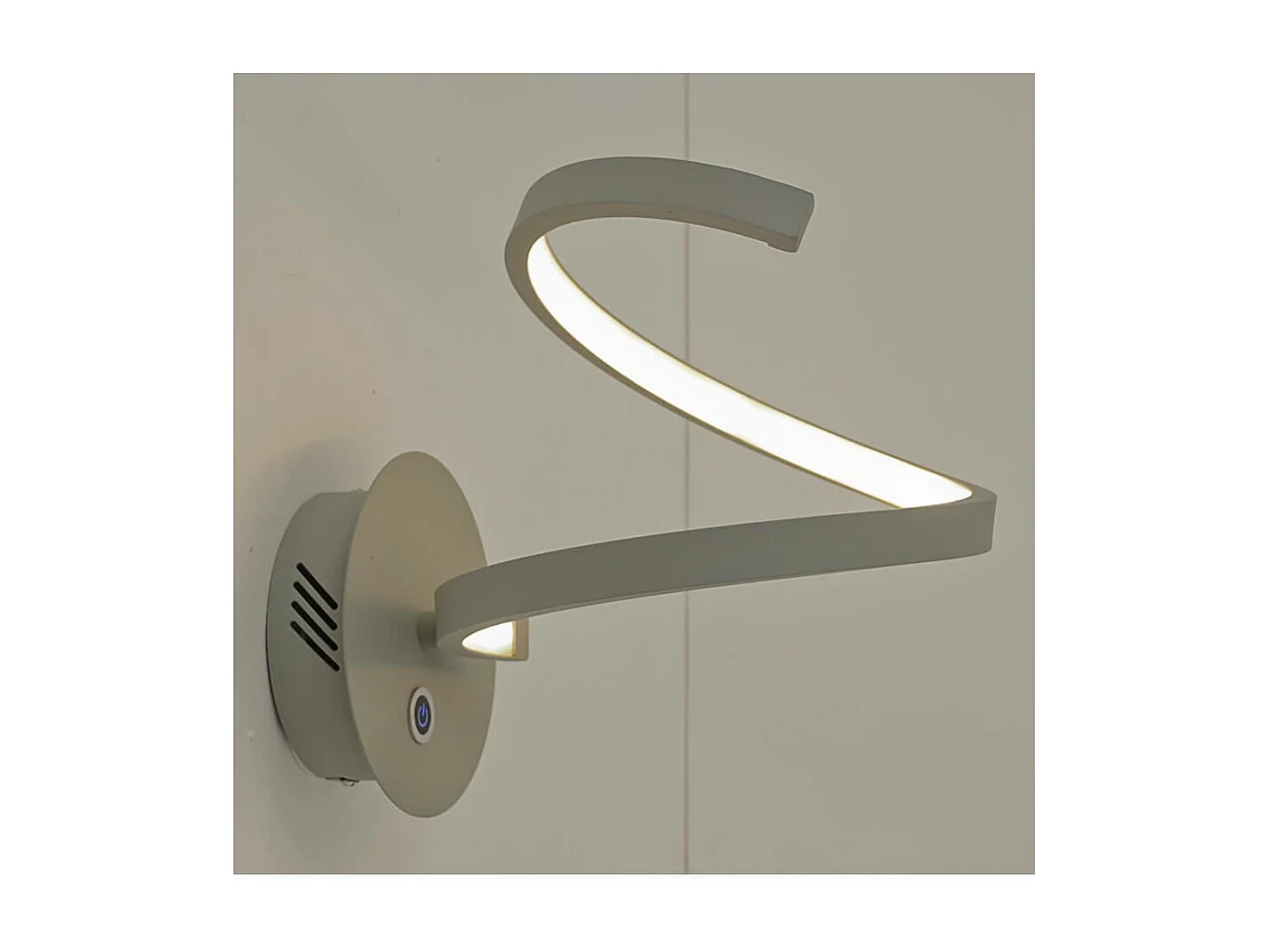 Applique LED blanche spirale - Looper