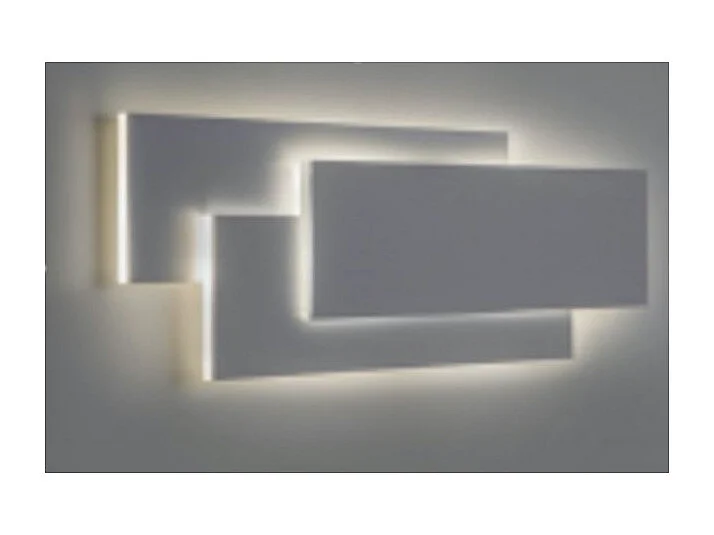 Applique design noire tripartie LED - Trio