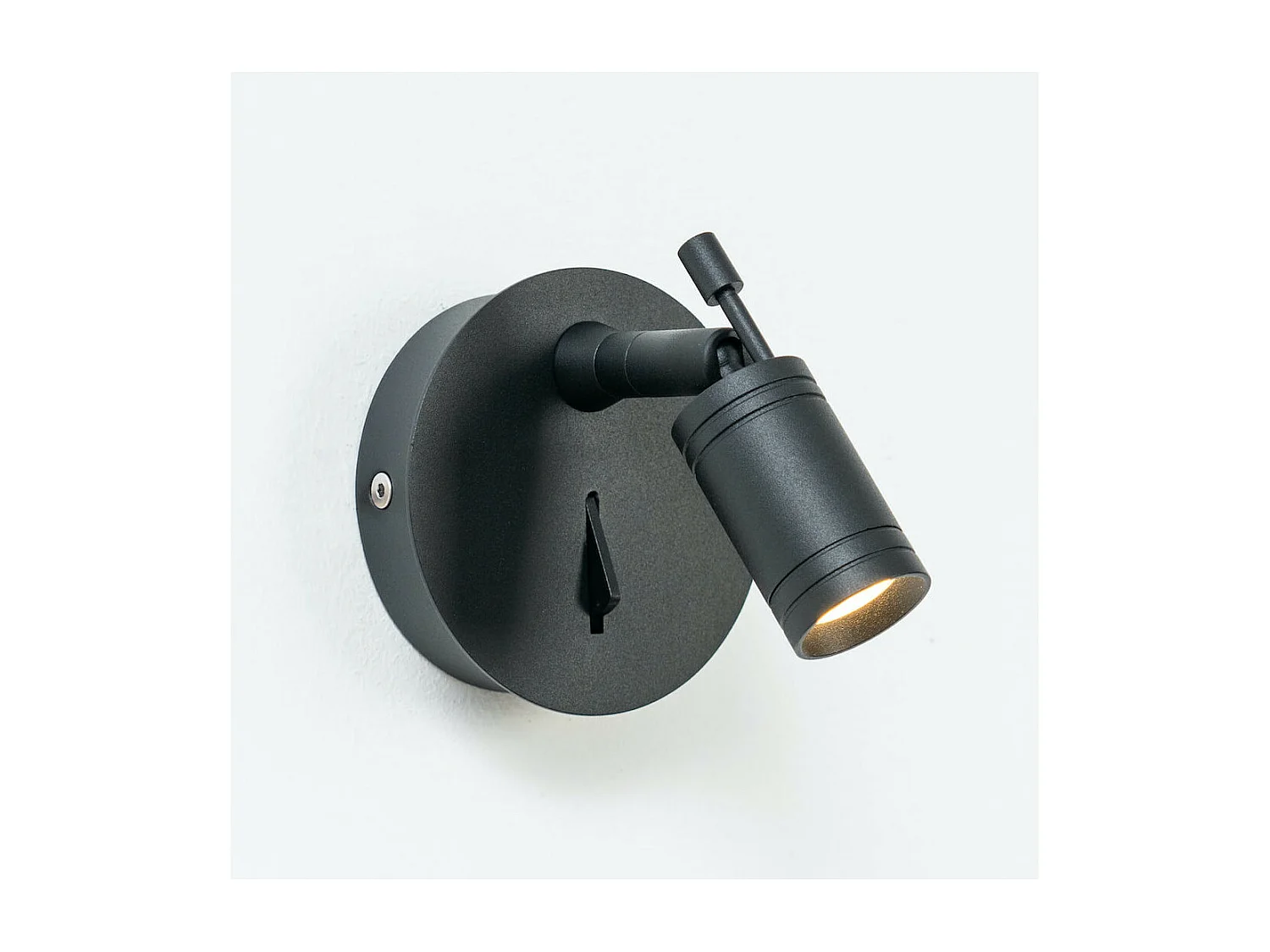 Liseuse murale noire LED - Minoa