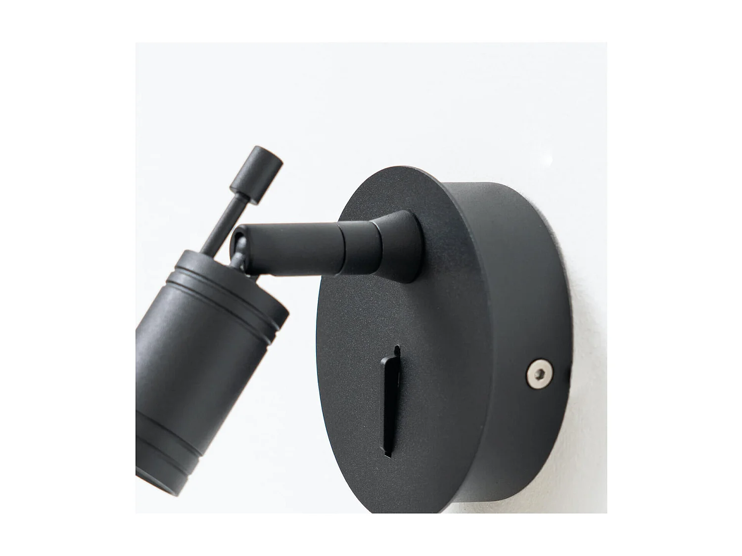 Liseuse murale noire LED - Minoa