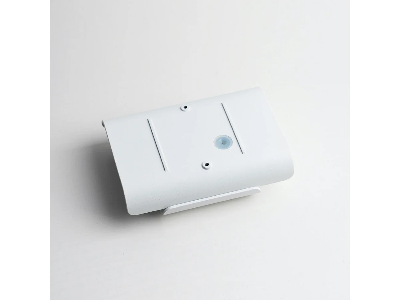 Petite applique carré double éclairage LED blanche IP54 - Laila