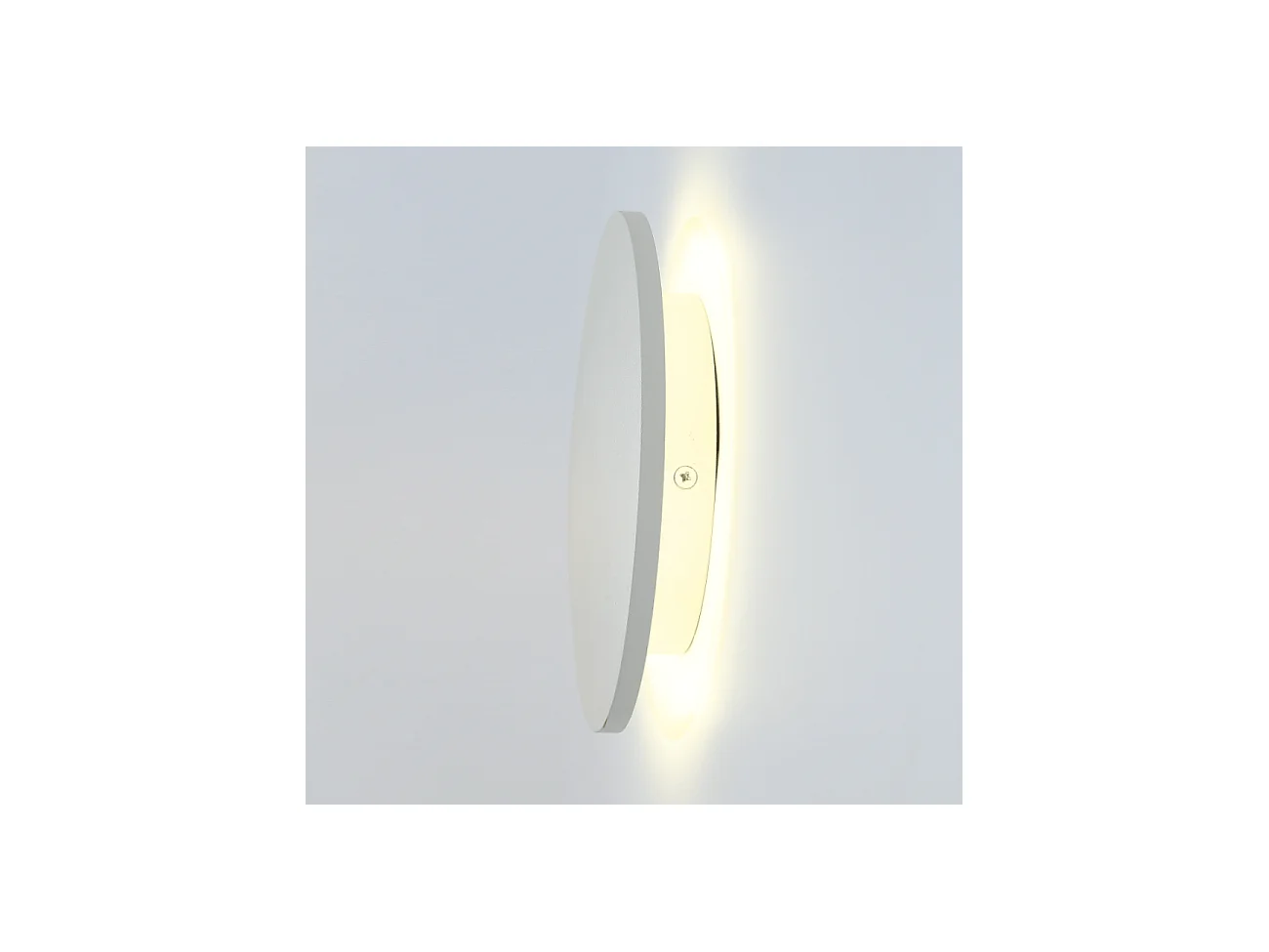 Éclairage mural moderne LED D18 cm compatible avec variateur - Lunar