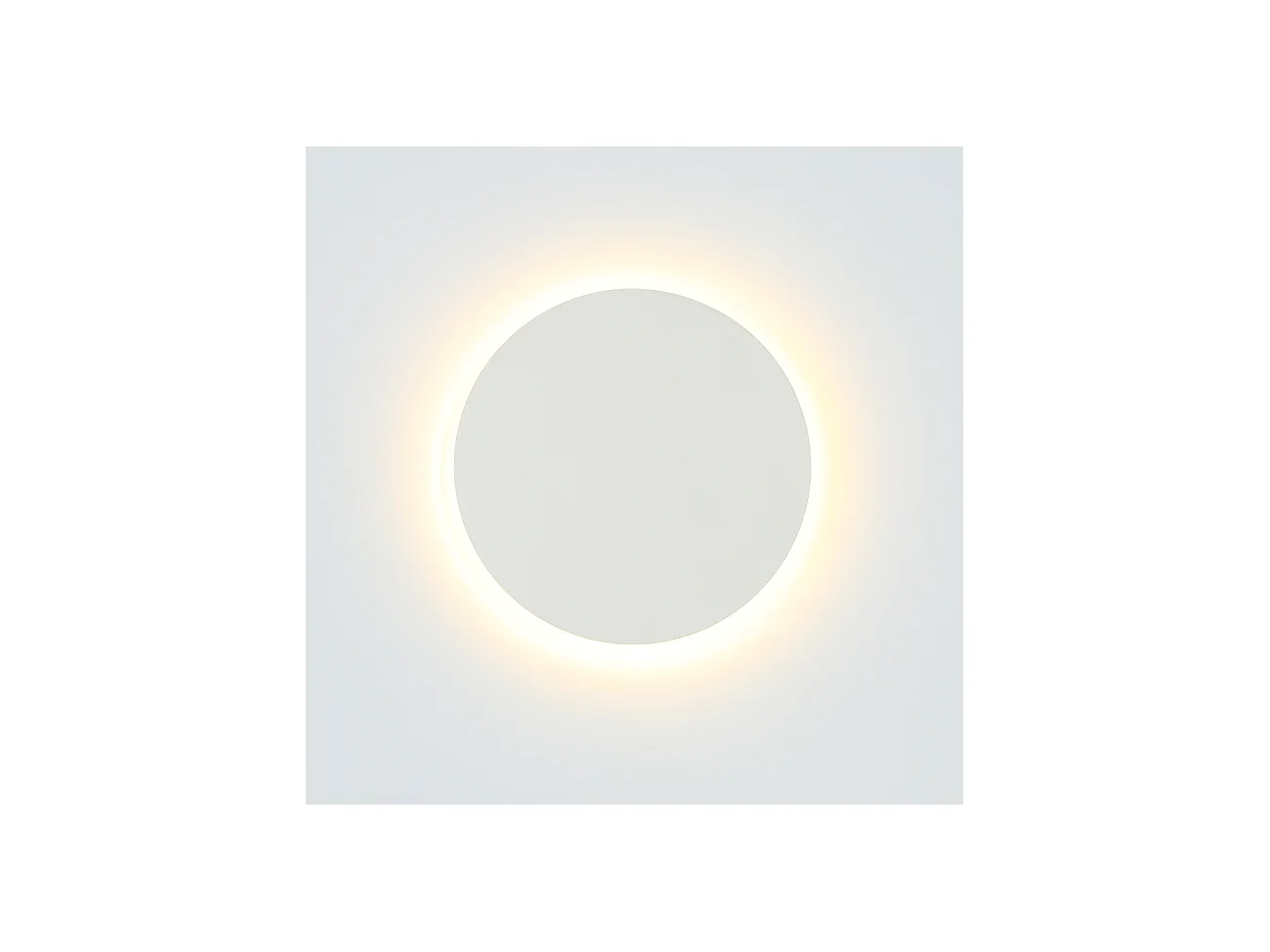 Éclairage mural moderne LED D18 cm compatible avec variateur - Lunar