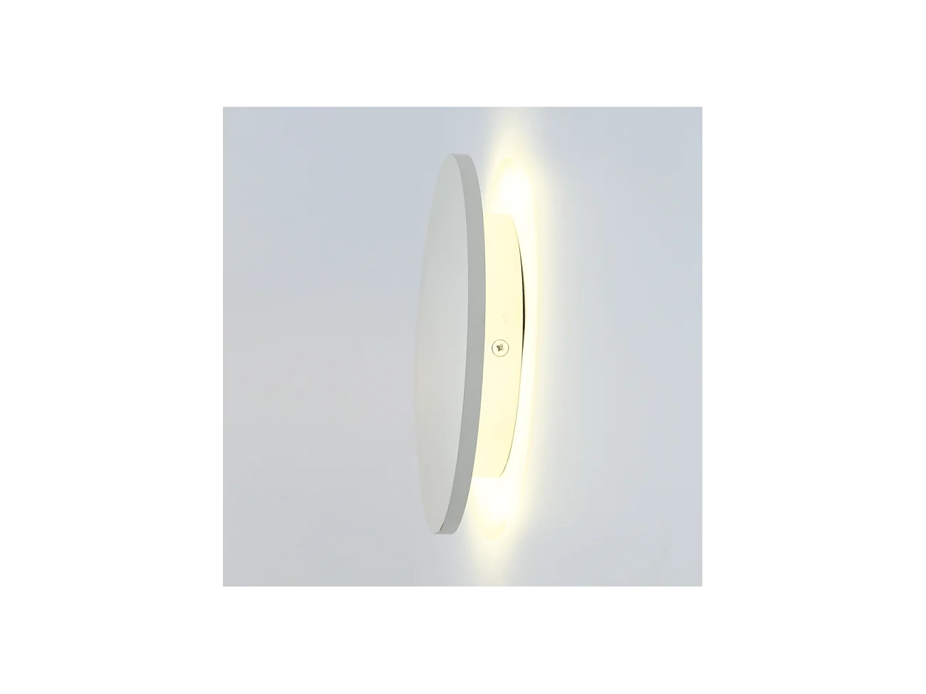 Éclairage mural moderne LED D18 cm compatible avec variateur - Lunar