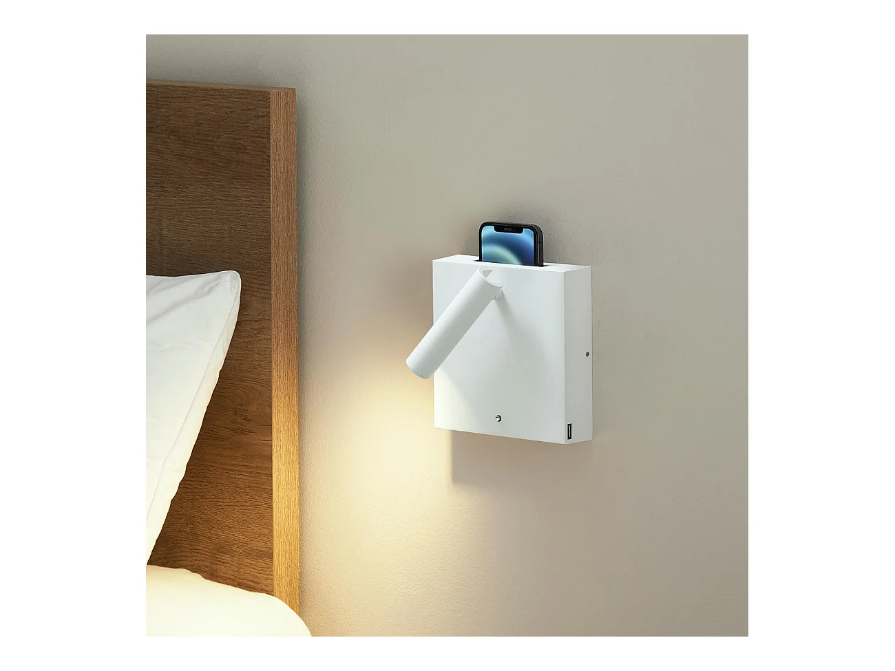 Éclairage LED recharge smartphone et liseuse - Lancaster