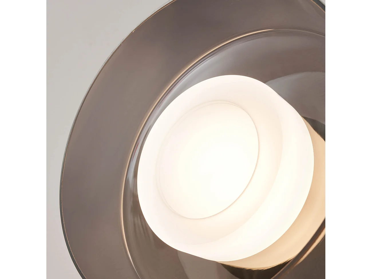 Éclairage mural ou plafond en métal et verre 20 cm - Valdo