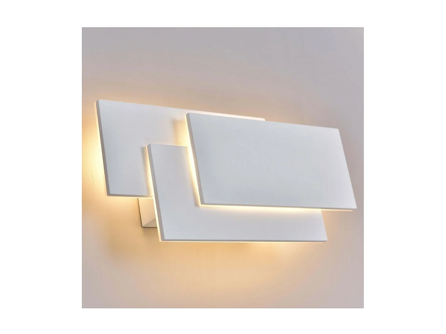 LED Applique design tripartie blanche - Trio