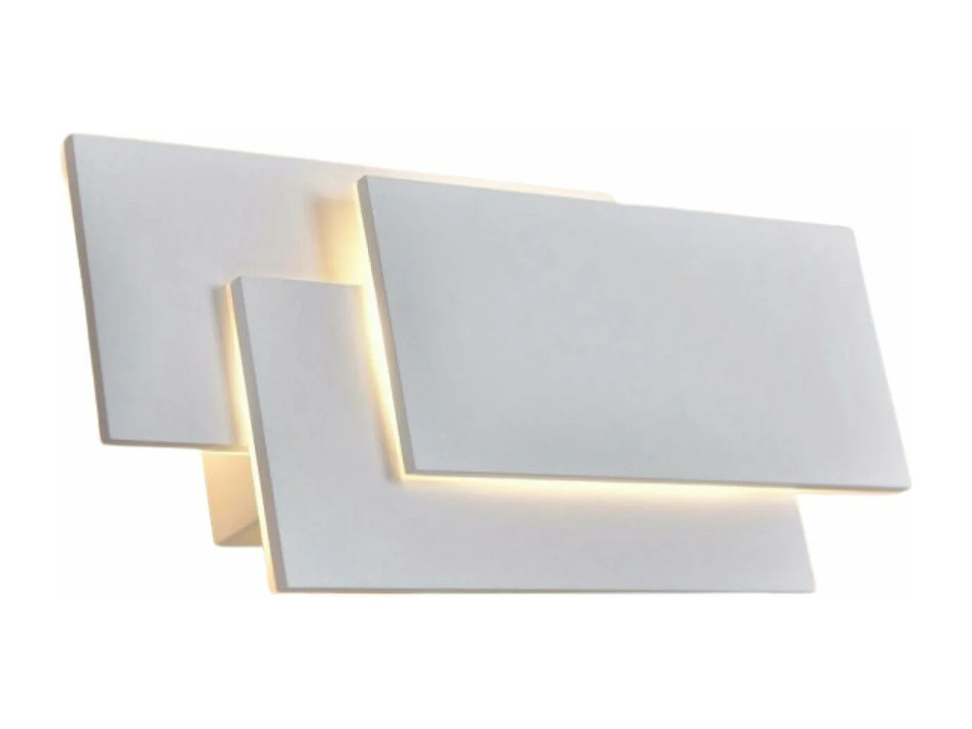 LED Applique design tripartie blanche - Trio