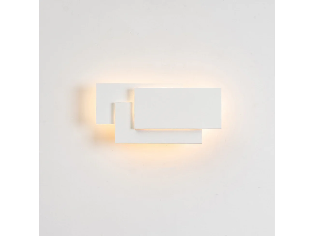 LED Applique design tripartie blanche - Trio