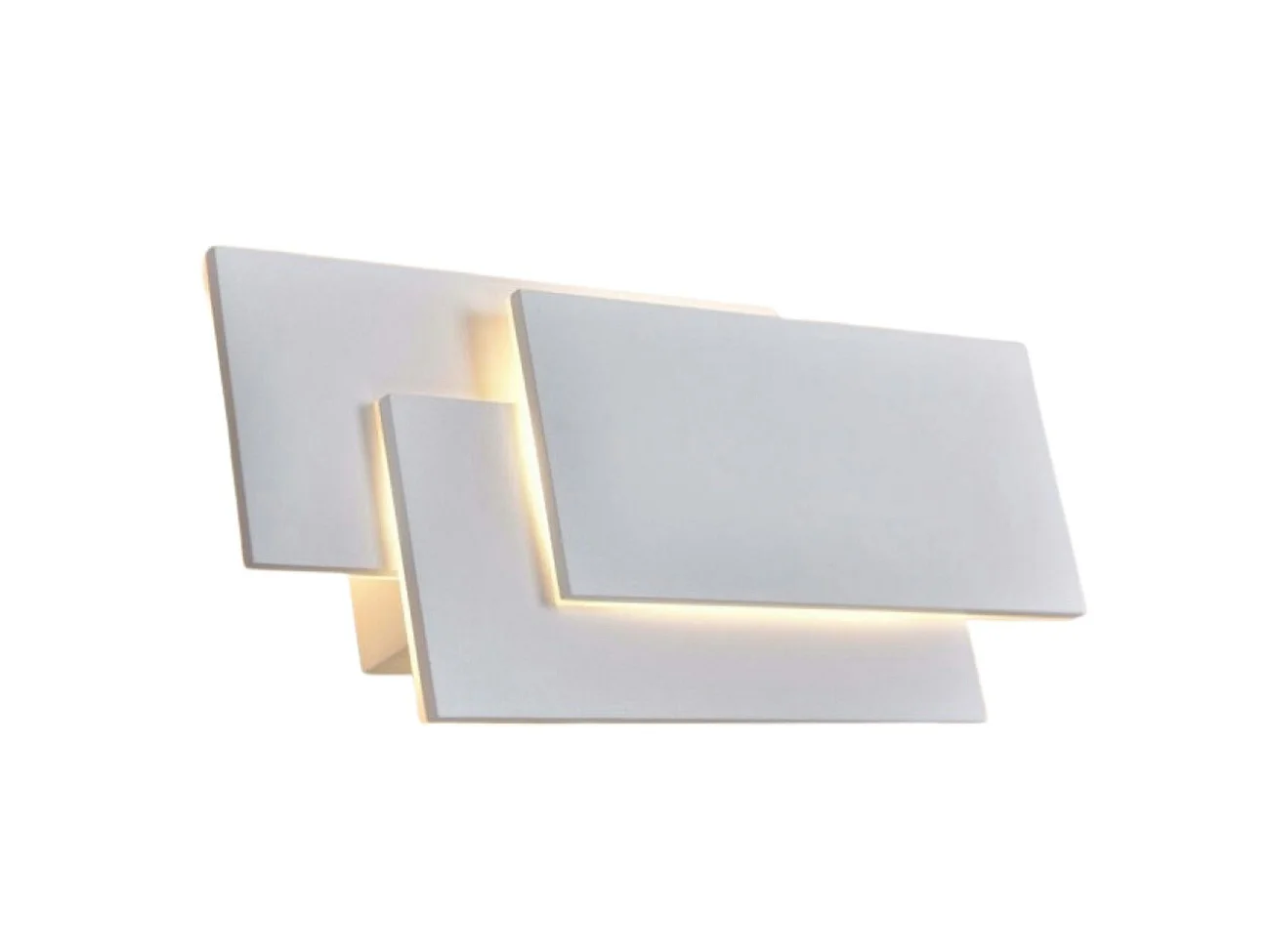 LED Applique design tripartie blanche - Trio