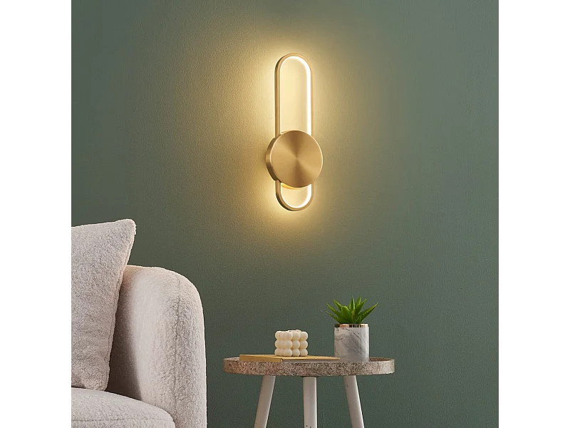 Applique tendance aluminium laiton - Piani