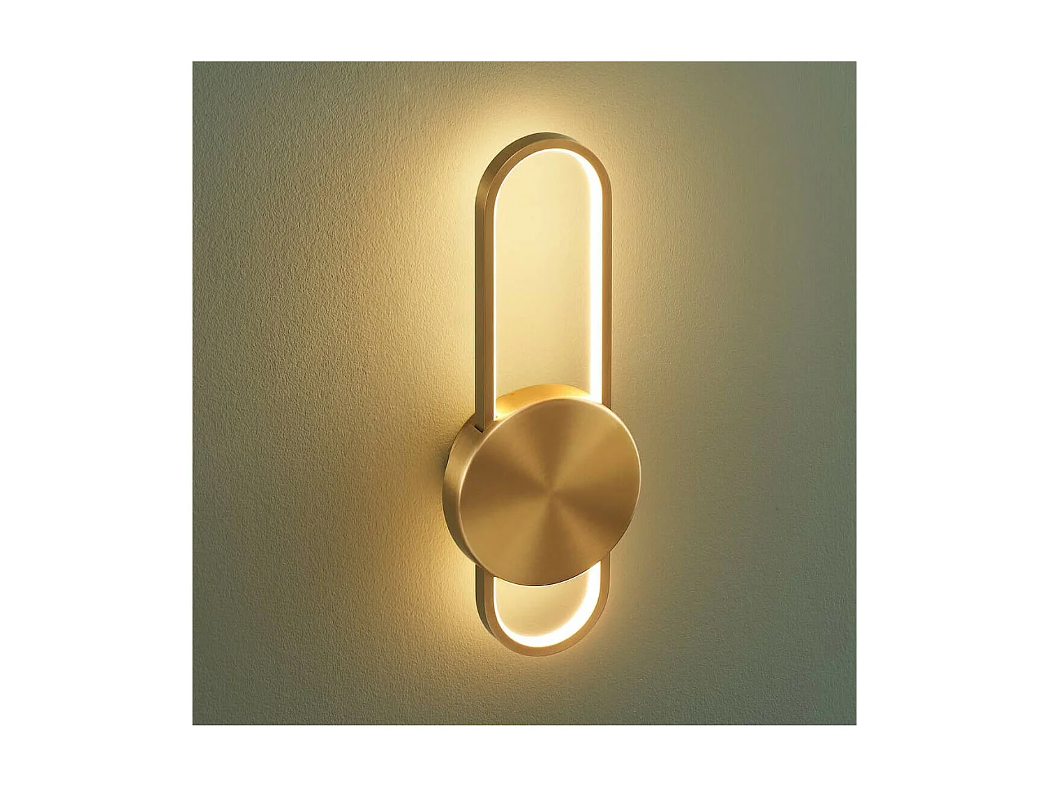 Applique tendance aluminium laiton - Piani