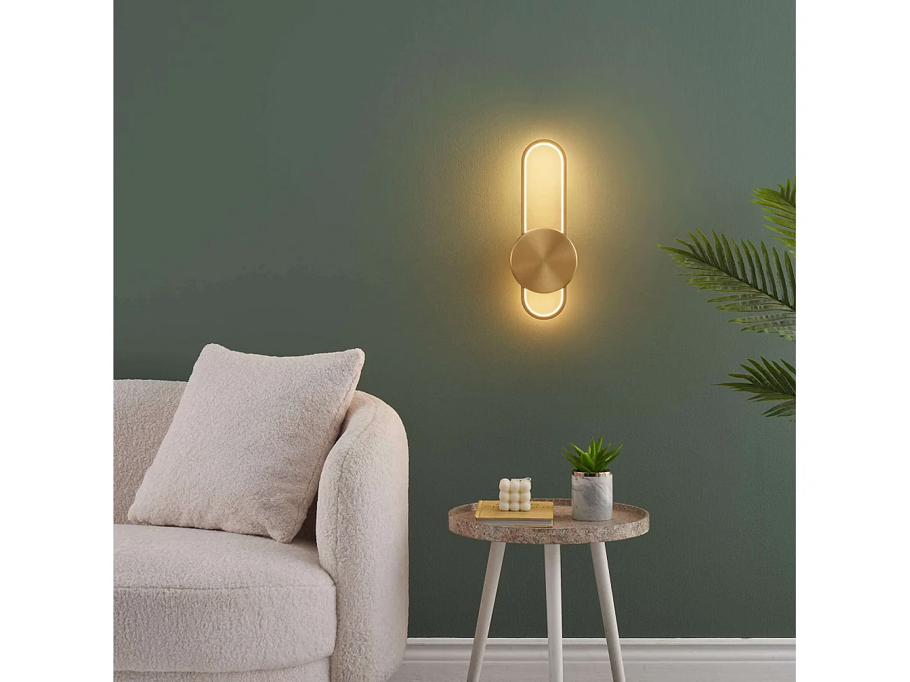 Applique tendance aluminium laiton - Piani