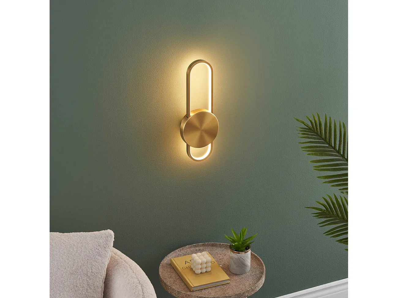 Applique tendance aluminium laiton - Piani