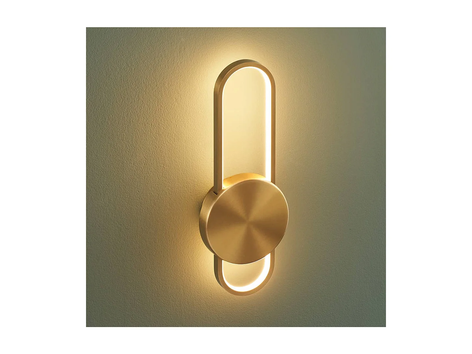 Applique tendance aluminium laiton - Piani