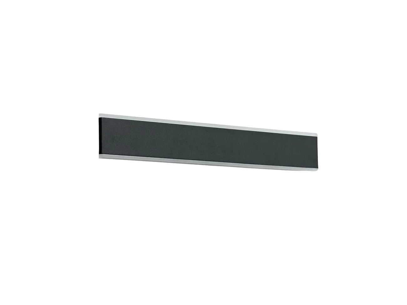 Grande applique LED longueur 50 cm noir - Bastia