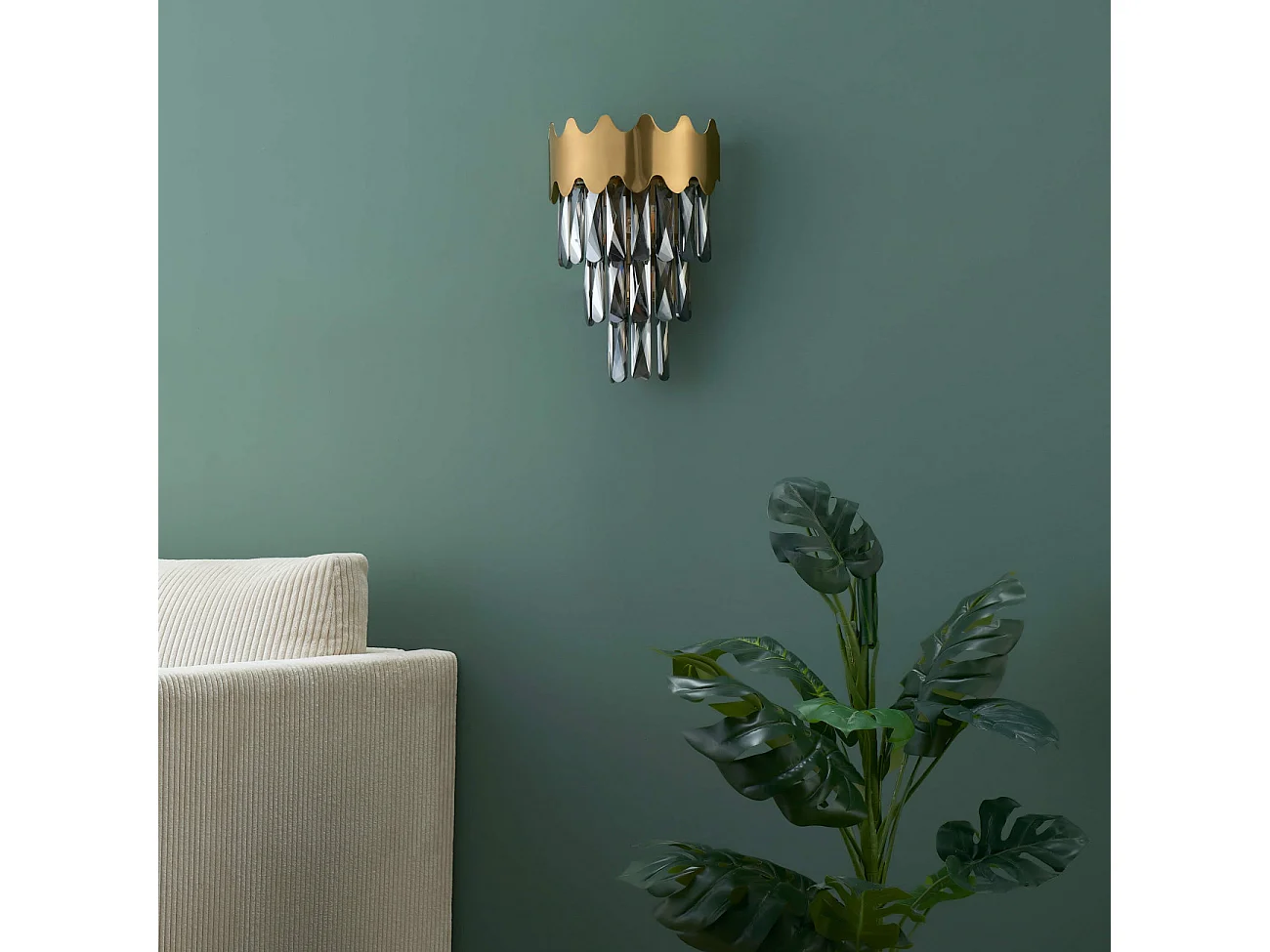 Applique murale chic et prestige cristal - Graziano