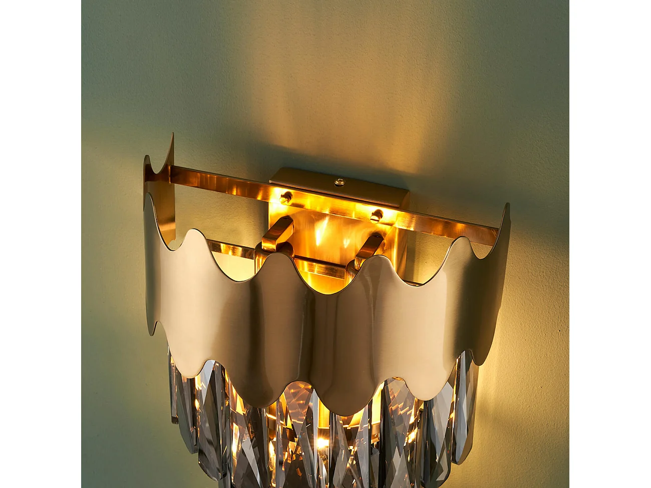 Applique murale chic et prestige cristal - Graziano