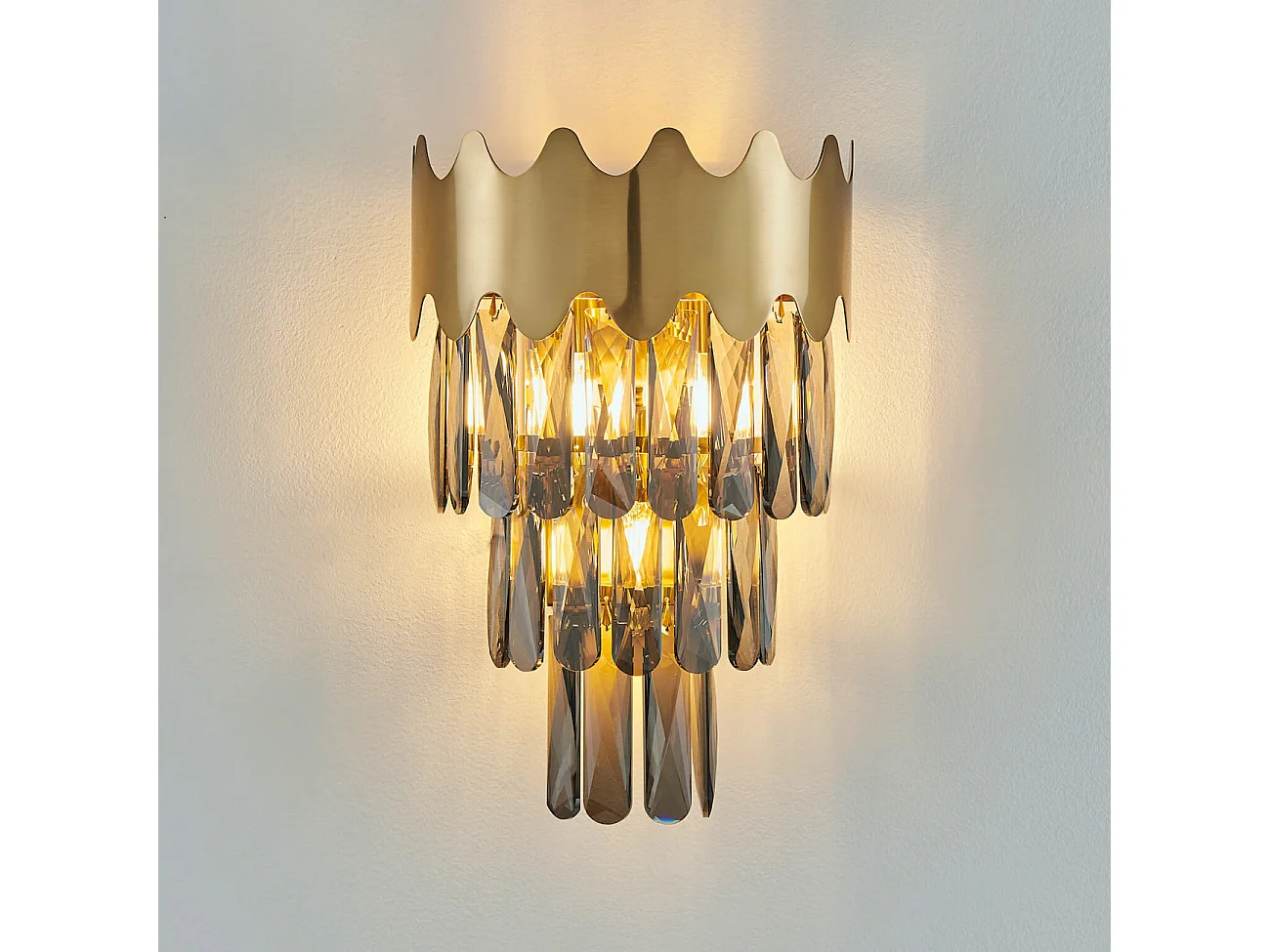 Applique murale chic et prestige cristal - Graziano