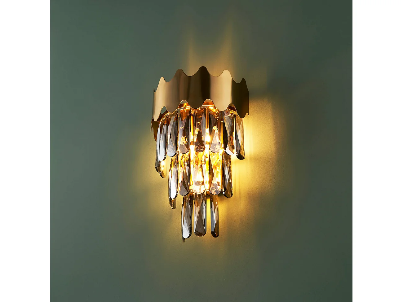 Applique murale chic et prestige cristal - Graziano