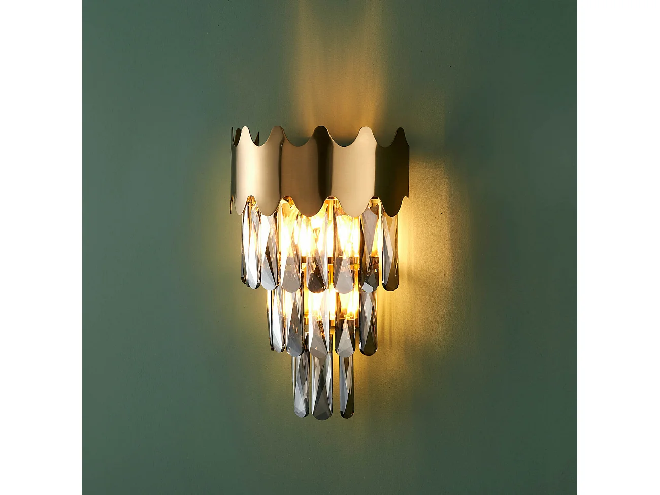 Applique murale chic et prestige cristal - Graziano