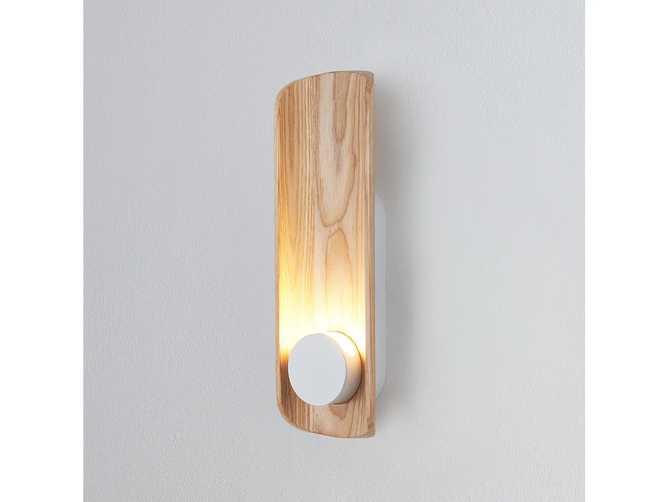 Applique murale bois et métal LED intégrée - Sparrow