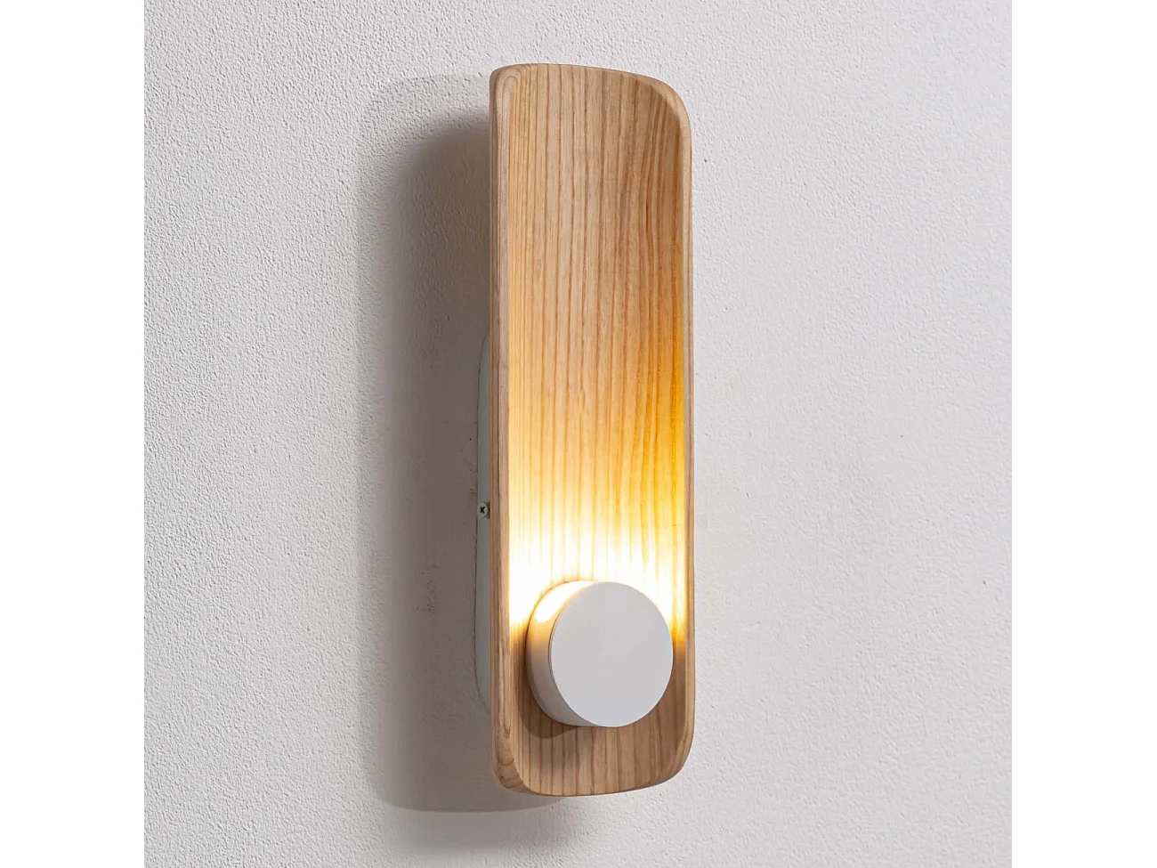 Applique murale bois et métal LED intégrée - Sparrow