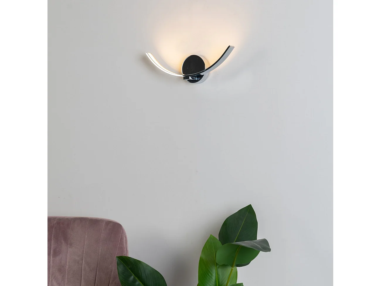 Applique murale LED demi-cercle - Film