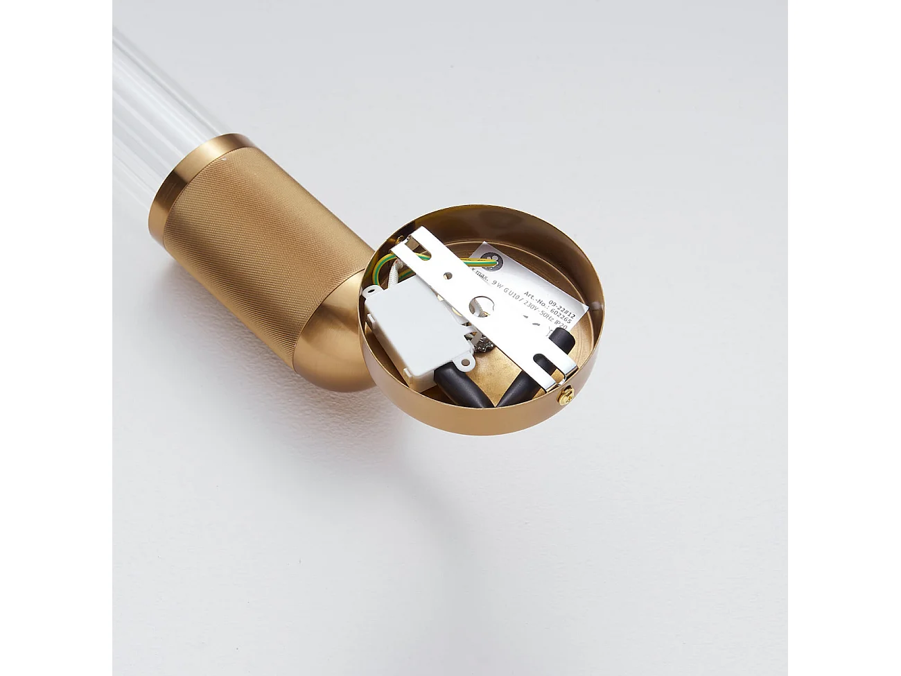 Applique tendance dorée éclairage simple - Hita