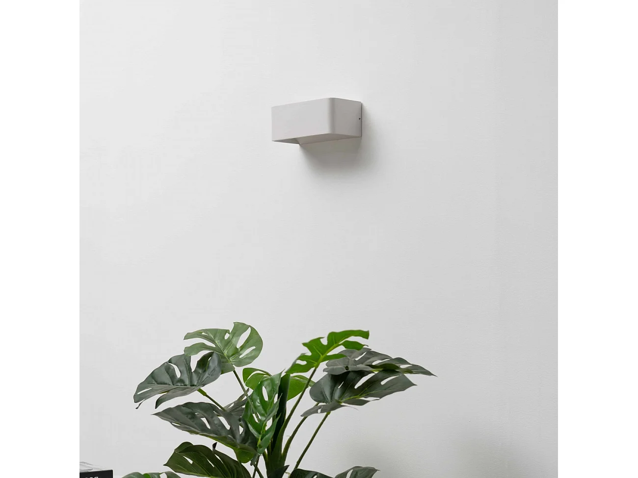 Applique murale LED blanc design 6W - 20cm - Quadra