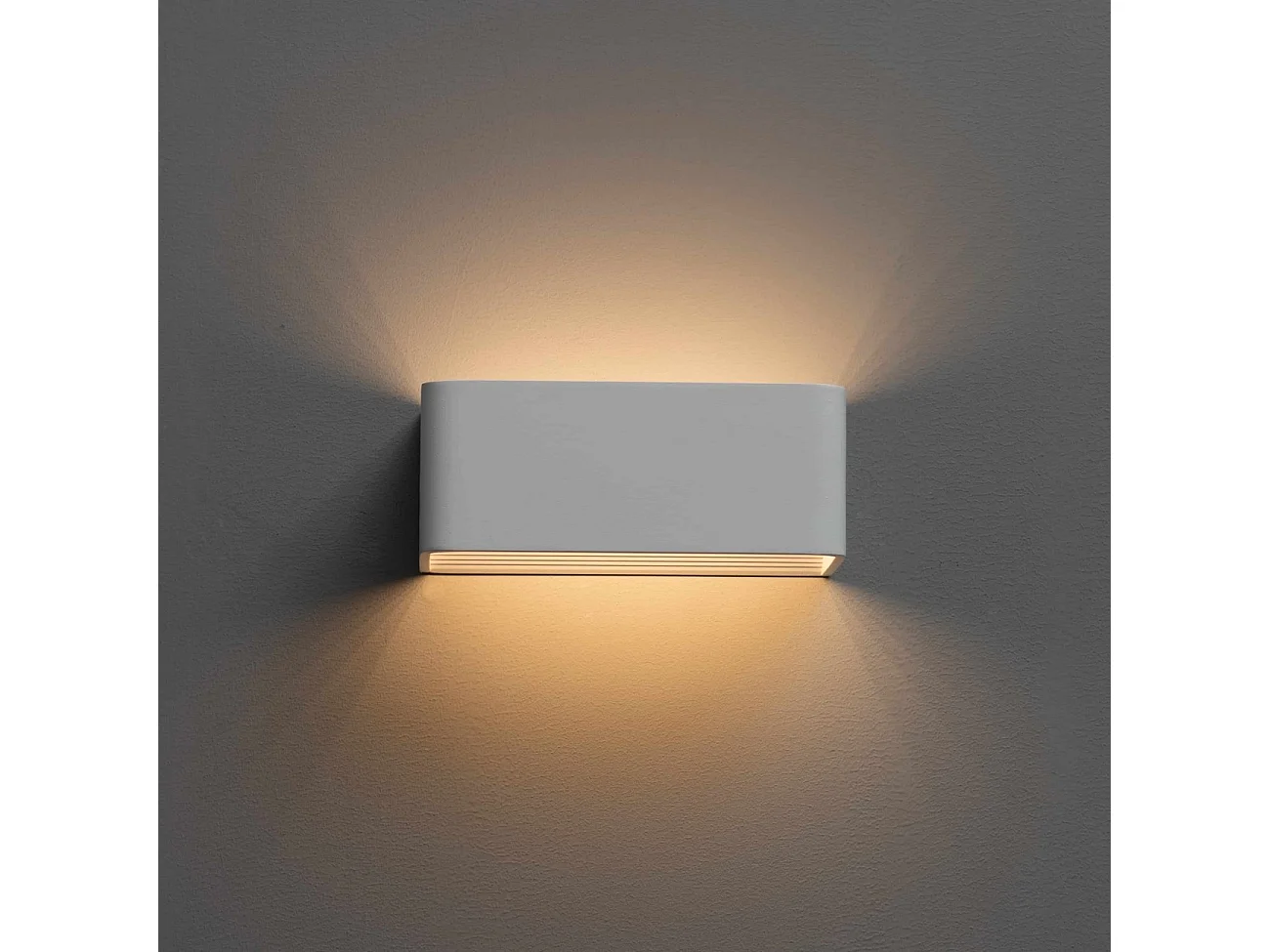 Applique murale LED blanc design 6W - 20cm - Quadra