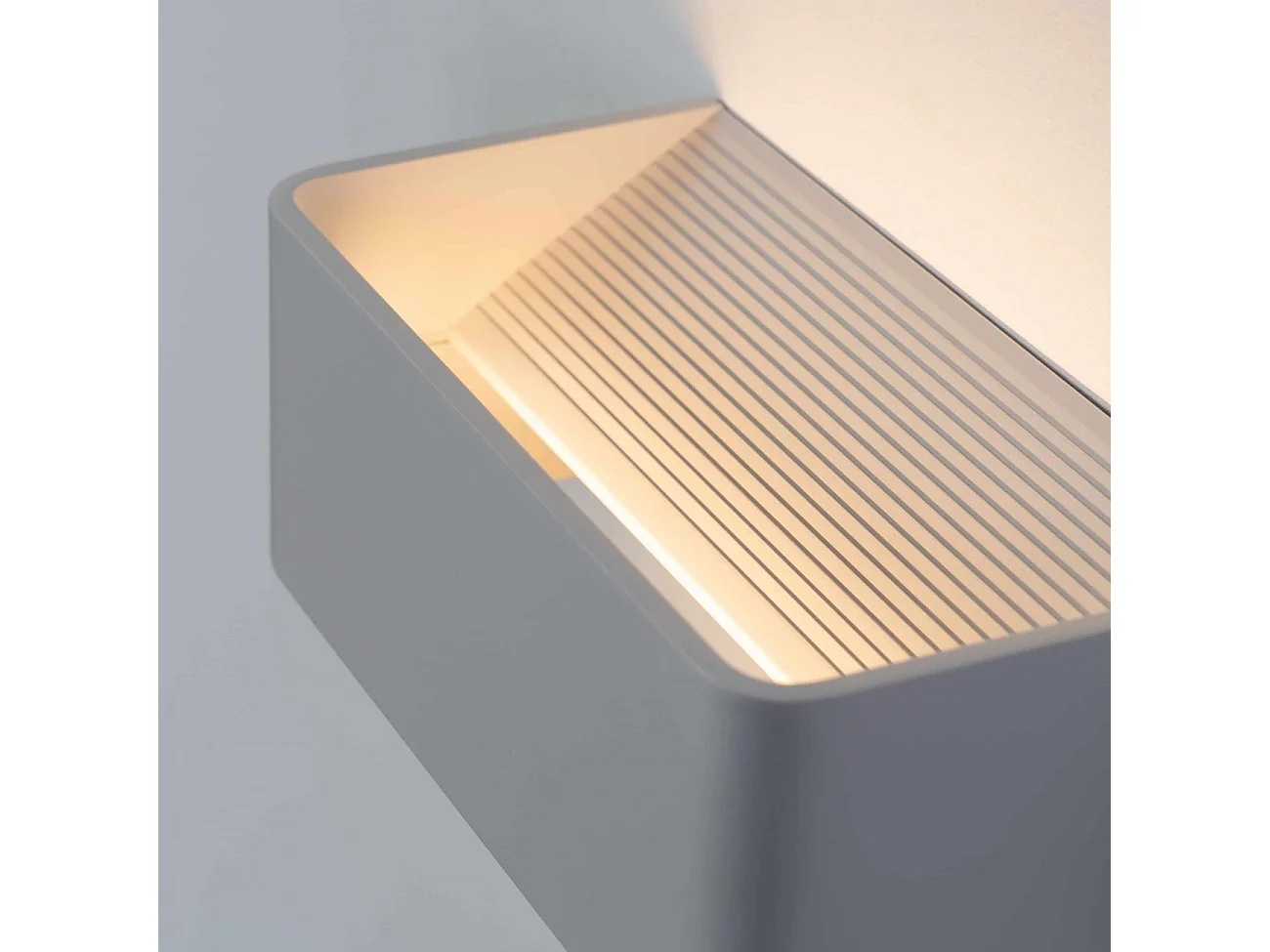 Applique murale LED blanc design 6W - 20cm - Quadra