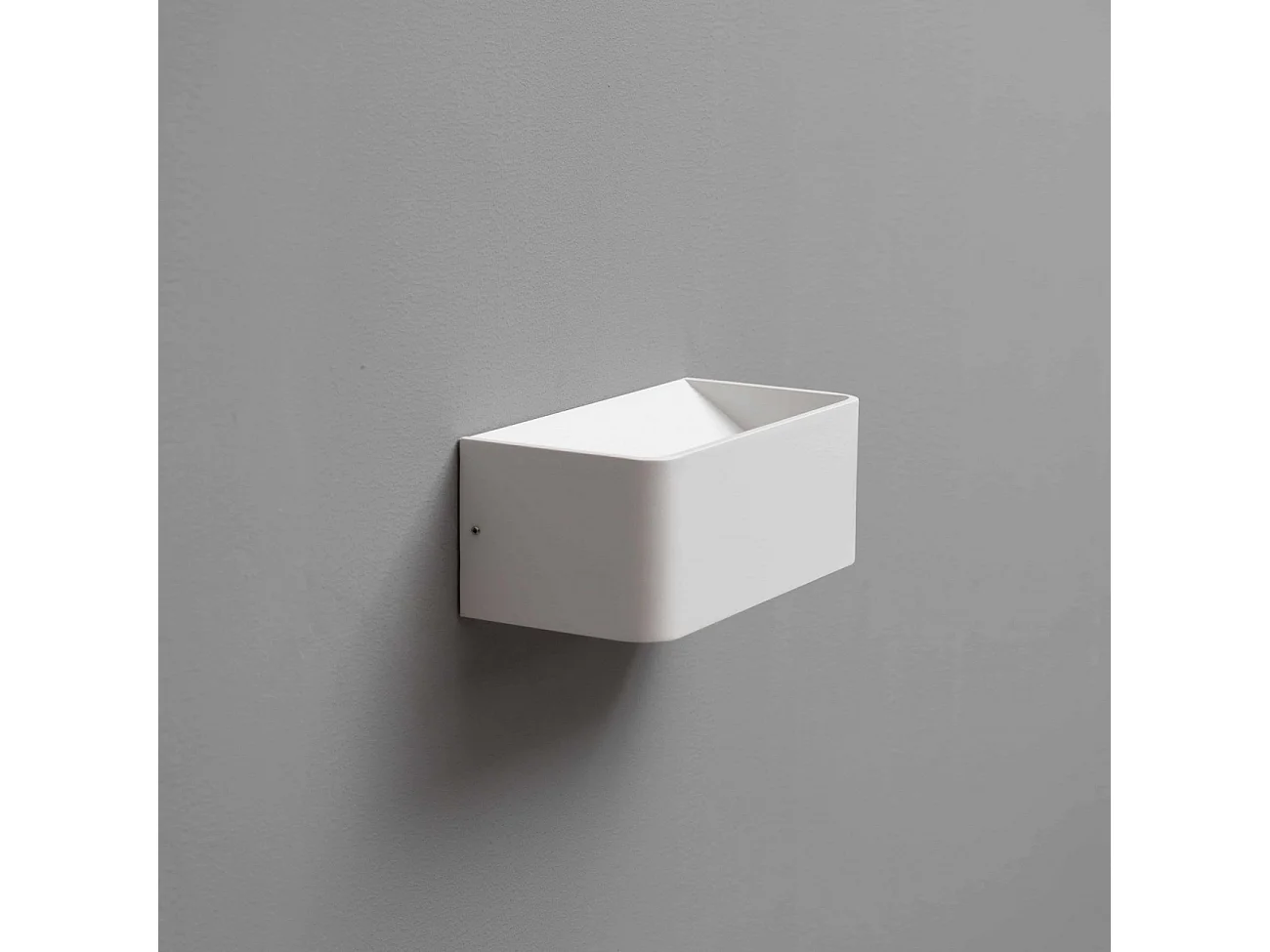 Applique murale LED blanc design 6W - 20cm - Quadra