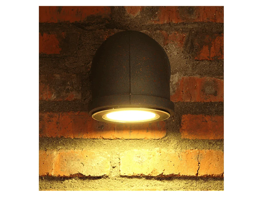 Applique Murale LED 3W Design Tuyau Couleur Rouille - Athiel