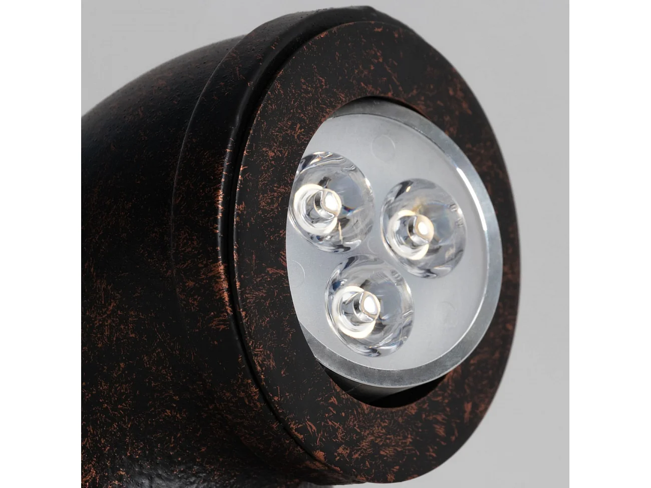 Applique Murale LED 3W Design Tuyau Couleur Rouille - Athiel