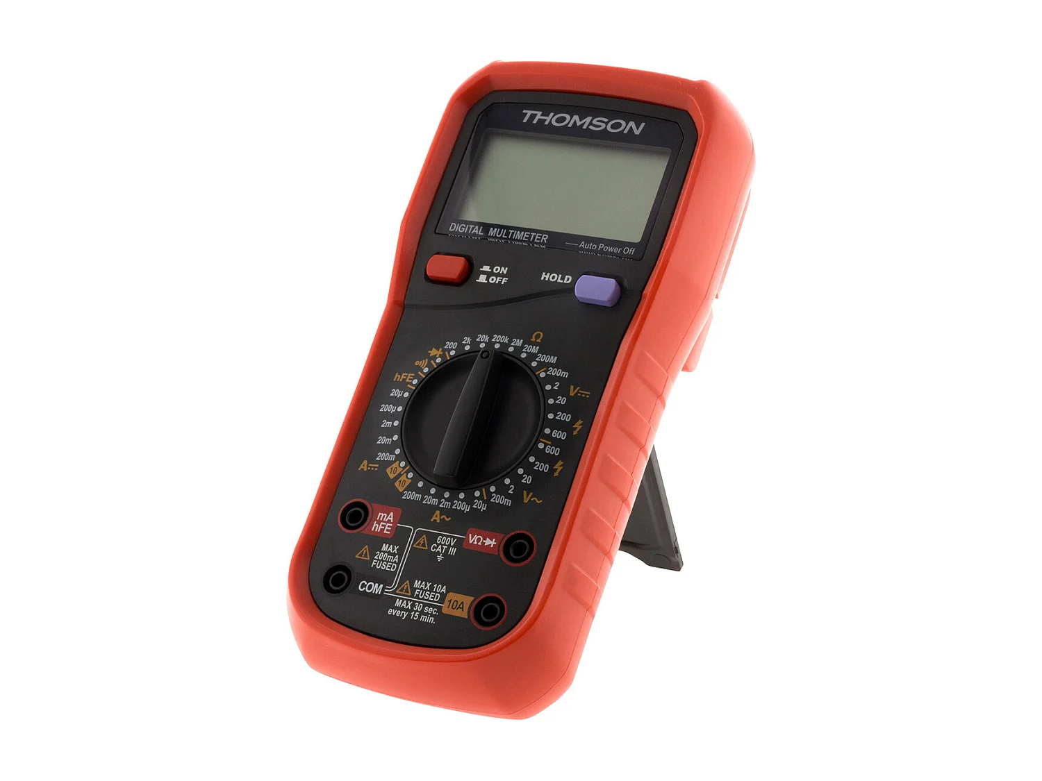 Digitale Schokbestendige Multimeter Thomson - 8 Functies CAT III 600V
