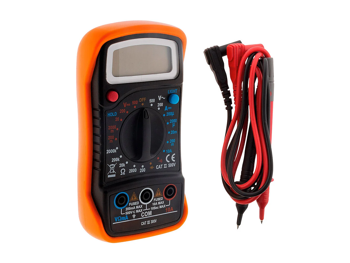 Multimètre digital 300V CAT III - Zenitech