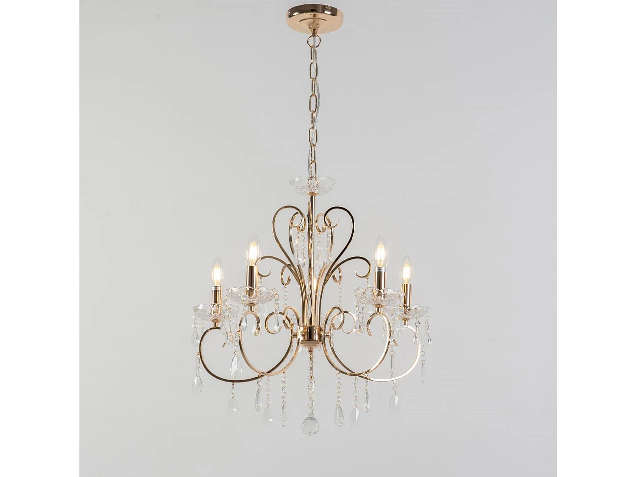 Lustre cristal or rose - Pavia