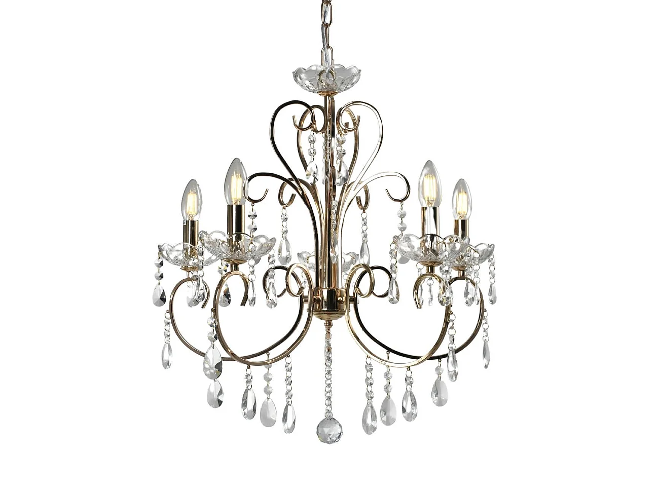Lustre cristal or rose - Pavia