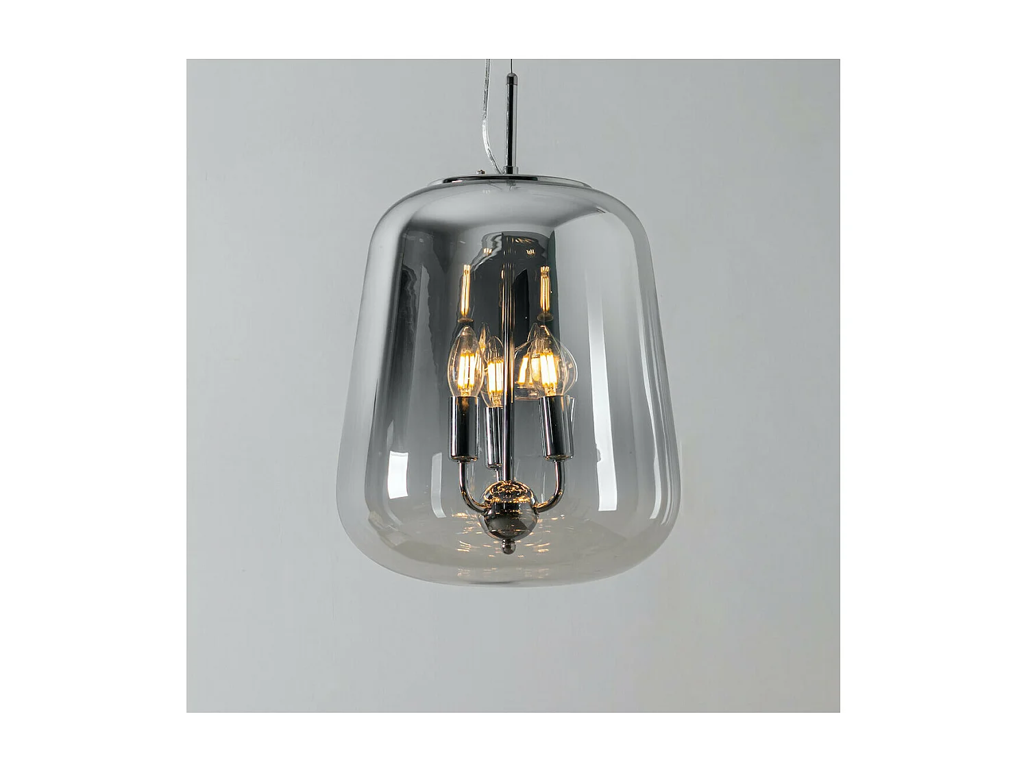 Suspension design et tendance en verre fumé dégradé - Manoli