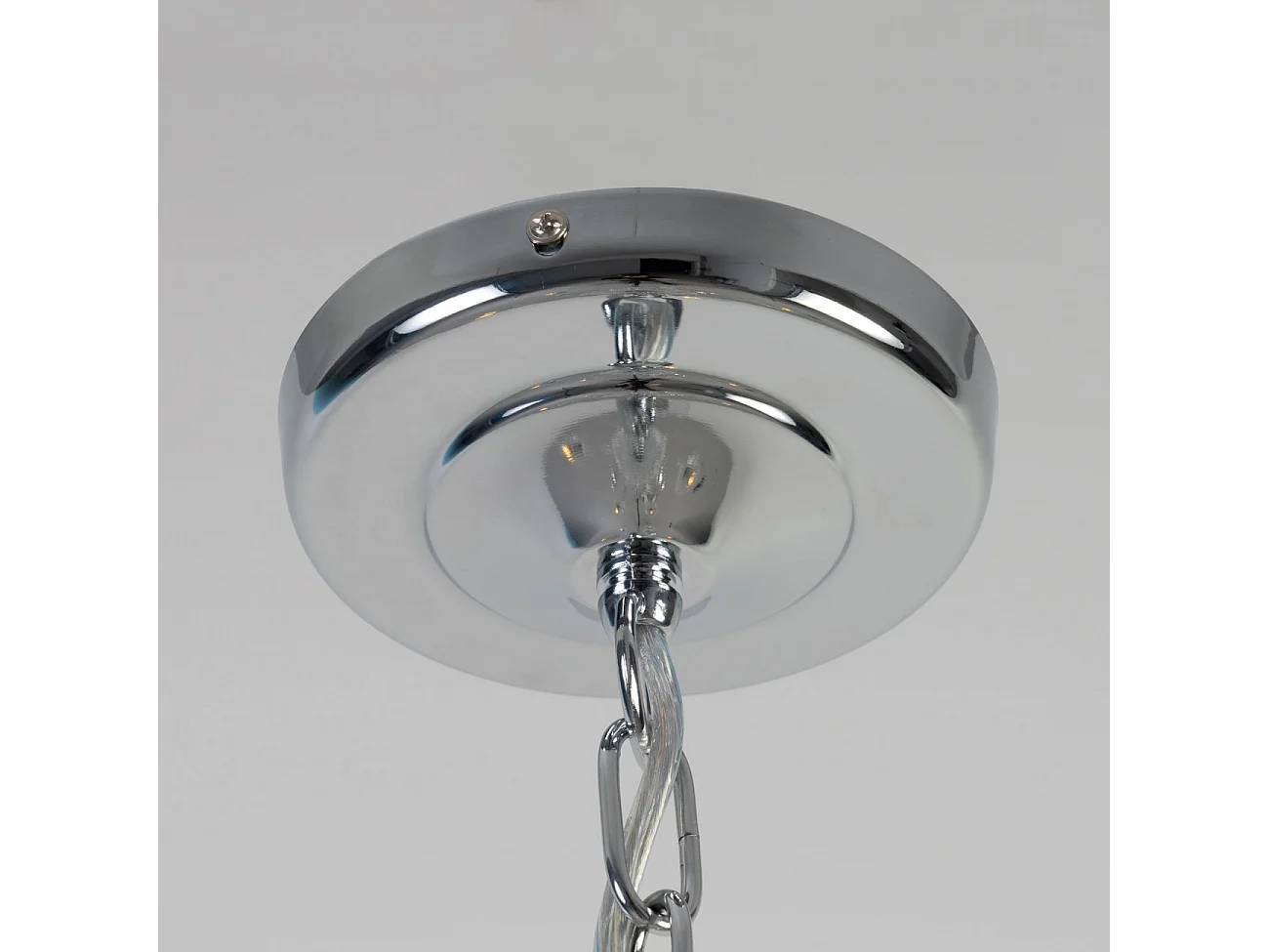 Lustre cristal argent - Pavia