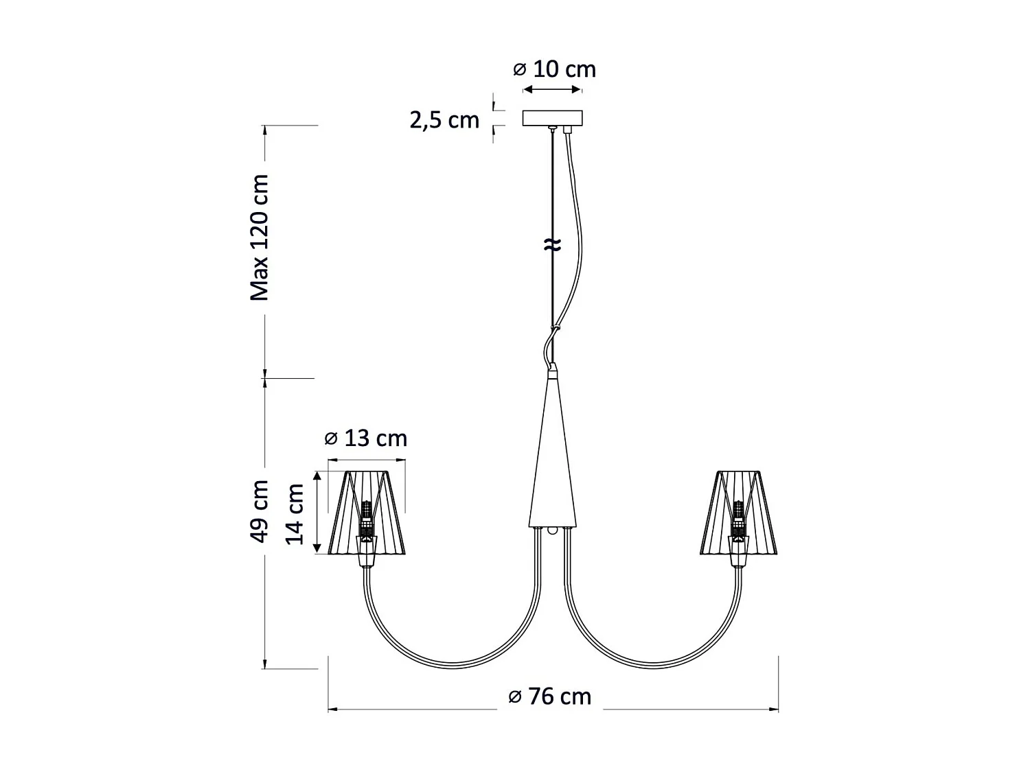 Grand lustre baroque doré 8 bras verre transparent - Cerenova