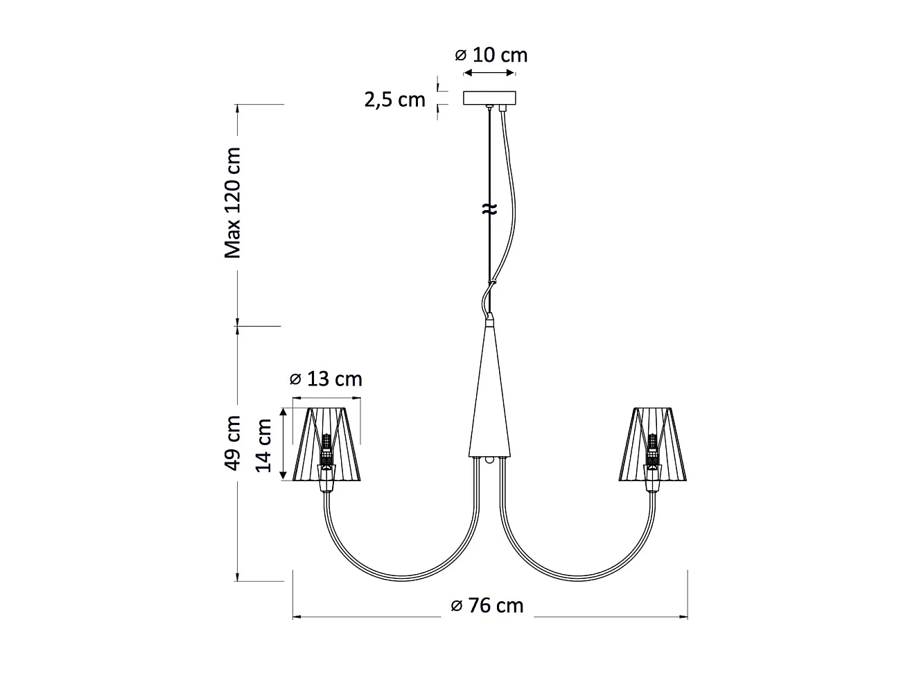 Grand lustre baroque doré 8 bras verre transparent - Cerenova