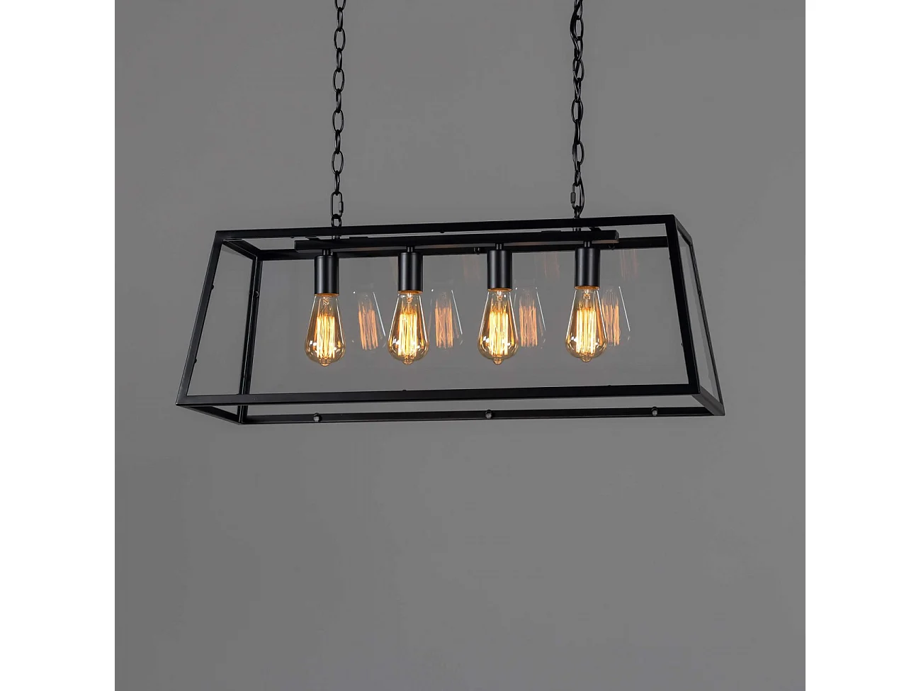 Grande suspension serre à semis 4 lumières - Fresy