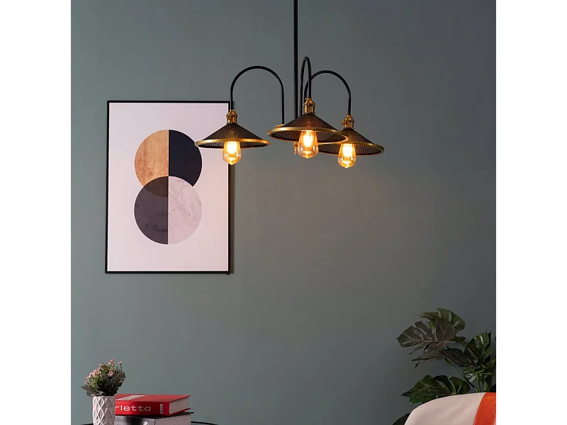 Suspension old school élégante trio - Hypnos