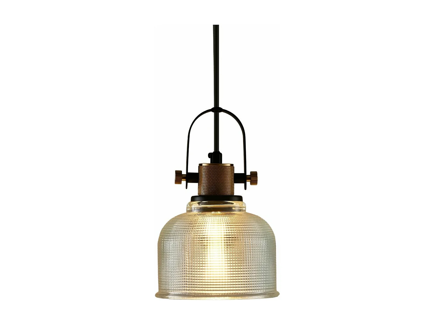 Suspension cloche verre transparent -  Vela