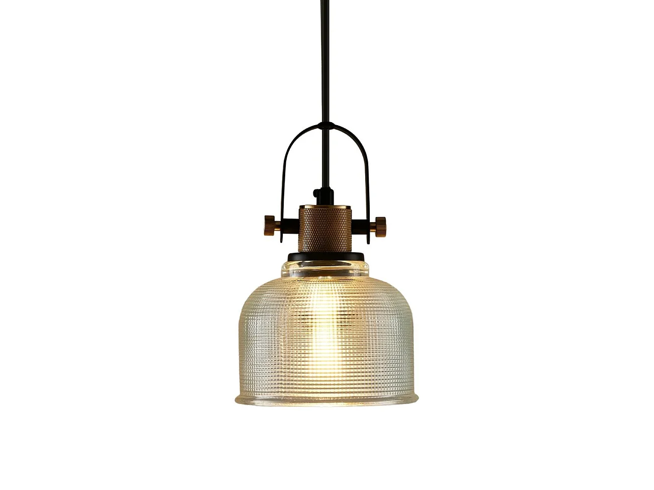 Suspension cloche verre transparent -  Vela