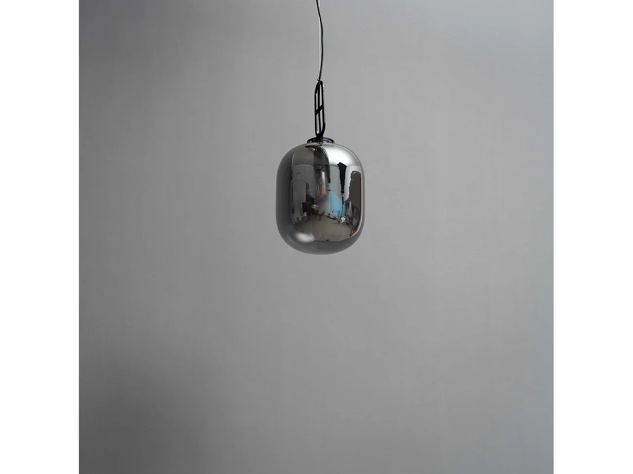 Suspension design jar en verre fumé - Tamale