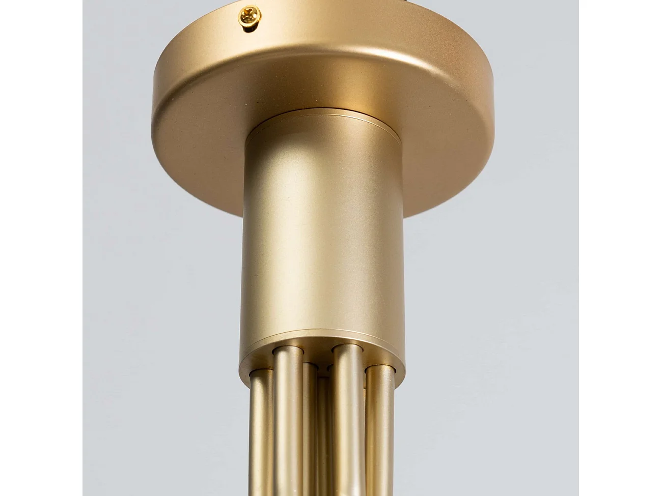 Lustre élégant doré à 9 boules - Audrey